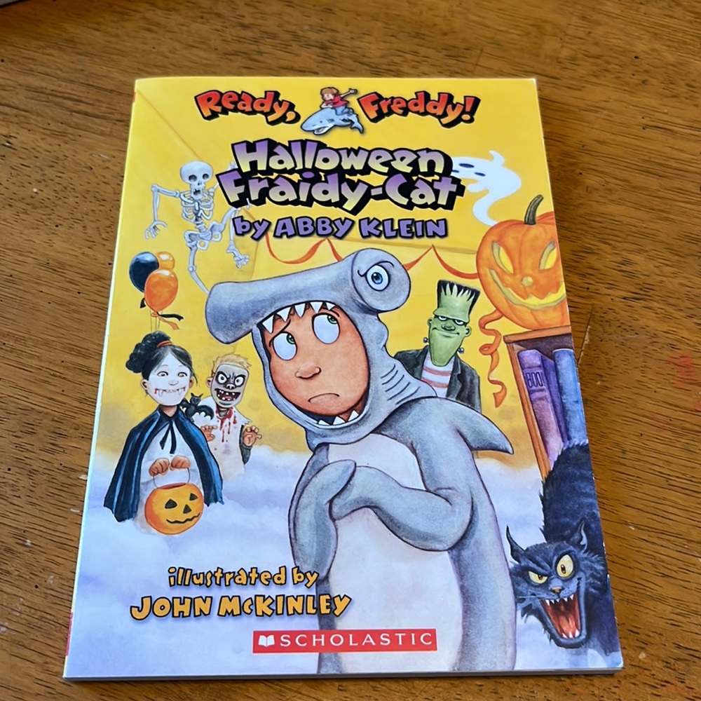 Ready, Freddy! Halloween Fraidy-Cat by Abby Klein. Paperback